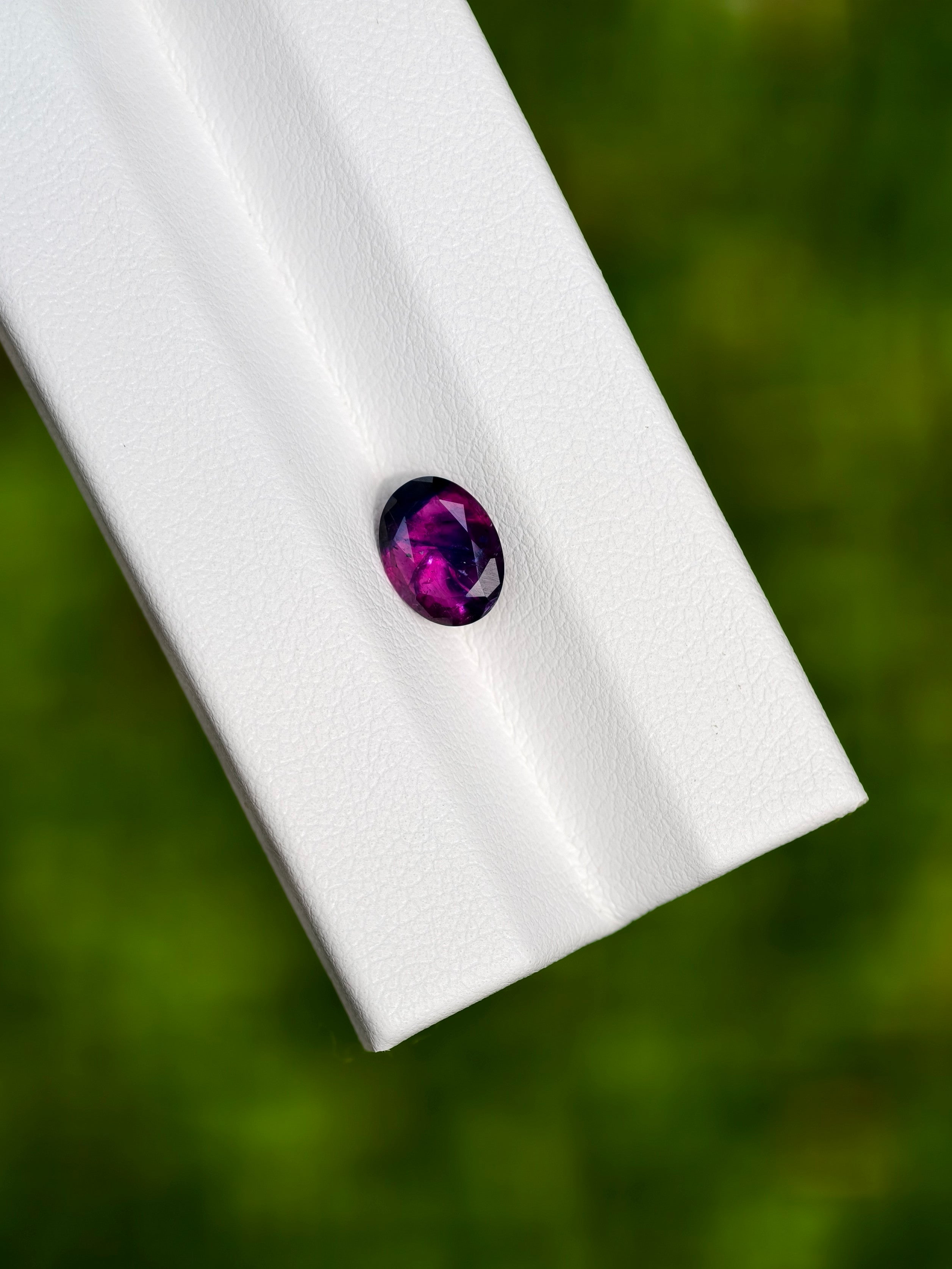 1.46ct Red and Blue Winza Ruby/Sapphire from Tanzania